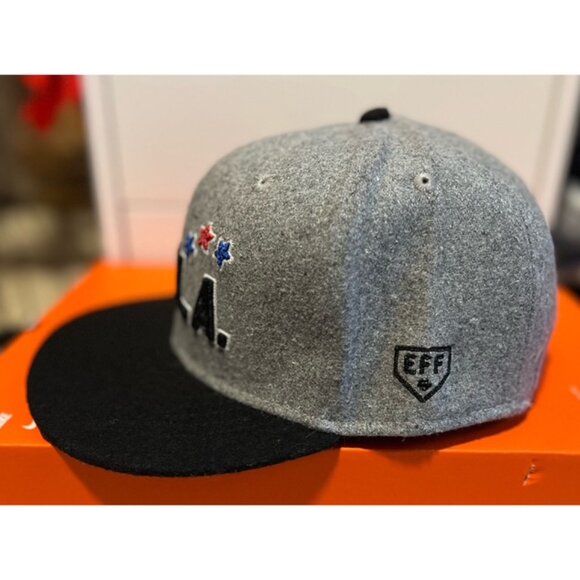 Philadelphia Stars Ebbets Field Flannels Negro League Fitted Cap Hat Size 7 5/8 - Picture 6 of 6